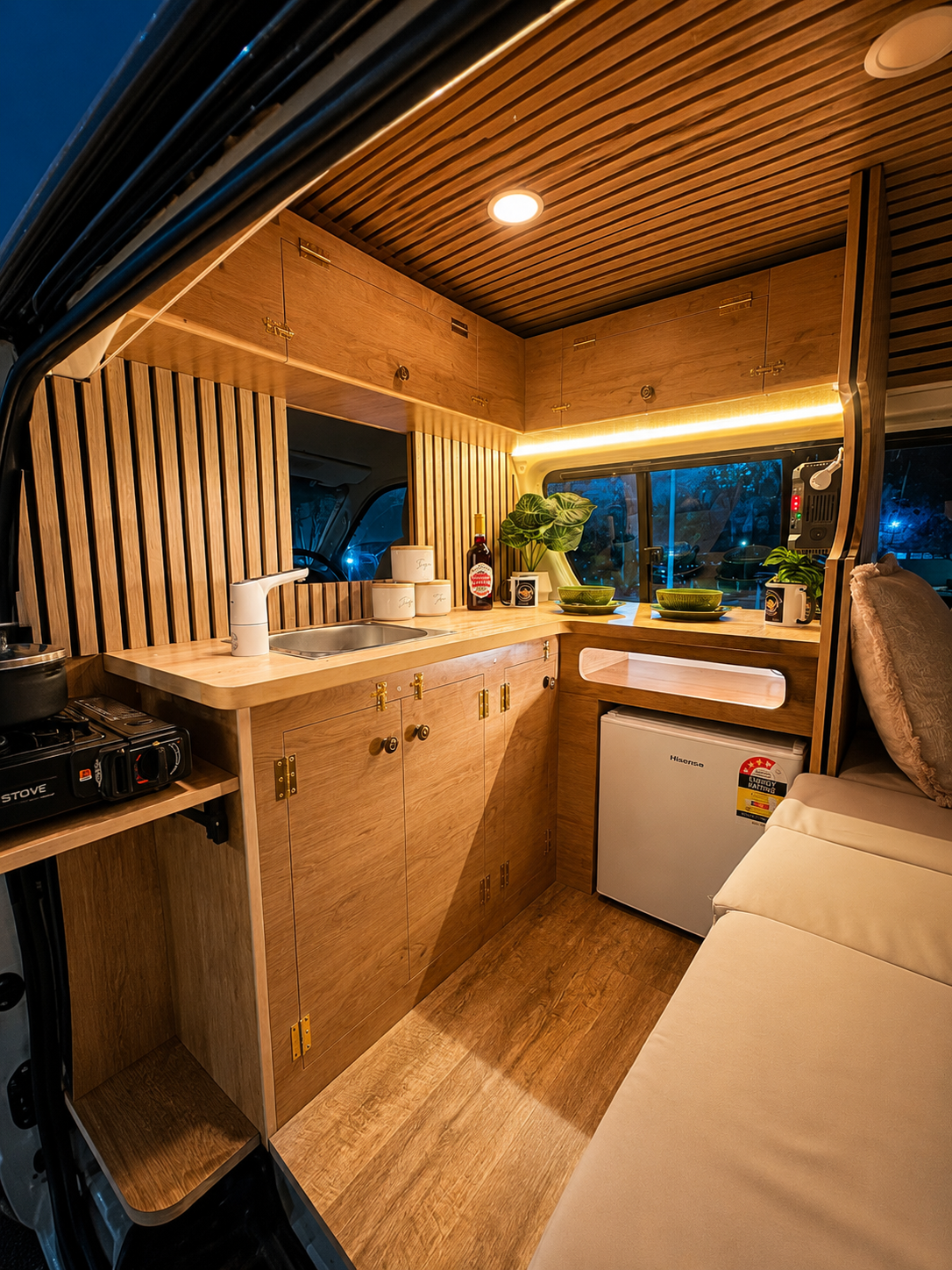 2006 Toyota Hiace LWB High Roof Campervan