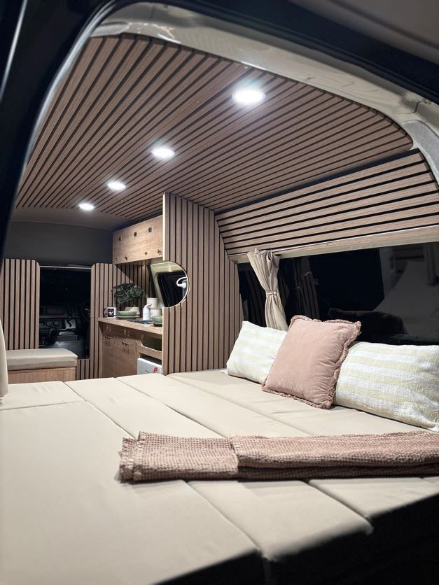 2018 Toyota Hiace Jumbo campervan interior