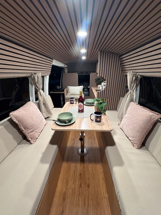 2018 Toyota Hiace Jumbo campervan interior