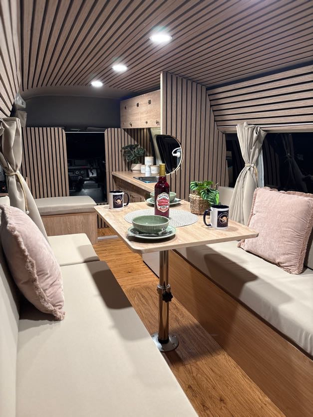 2018 Toyota Hiace Jumbo campervan interior