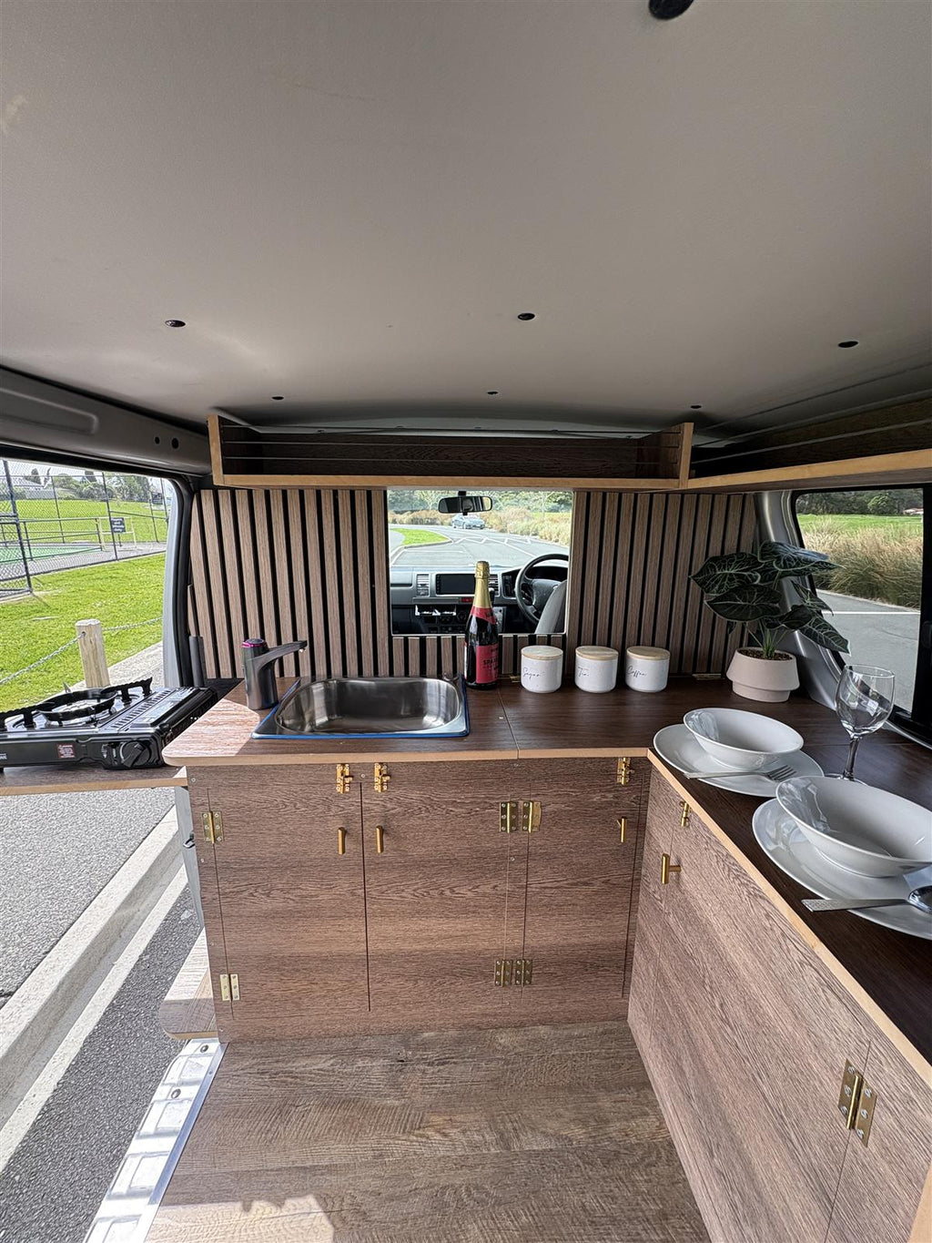 Campervan interior