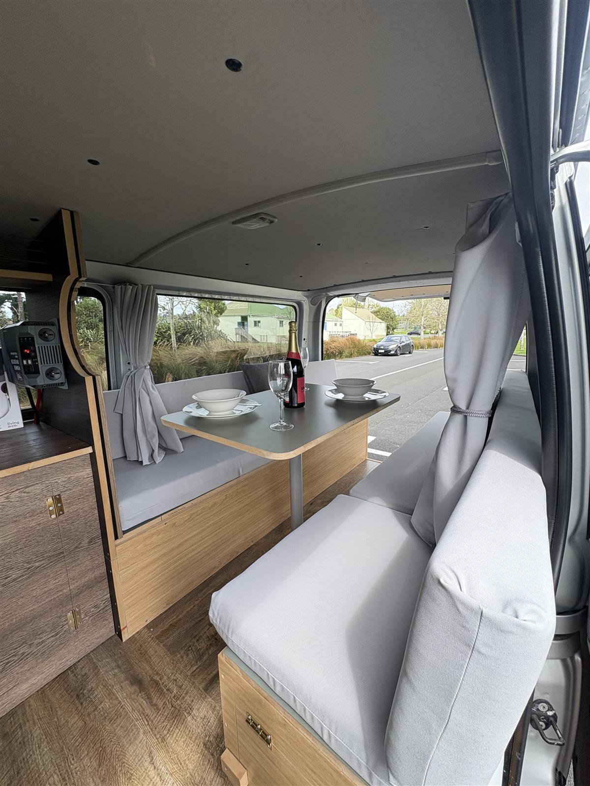 Campervan interior