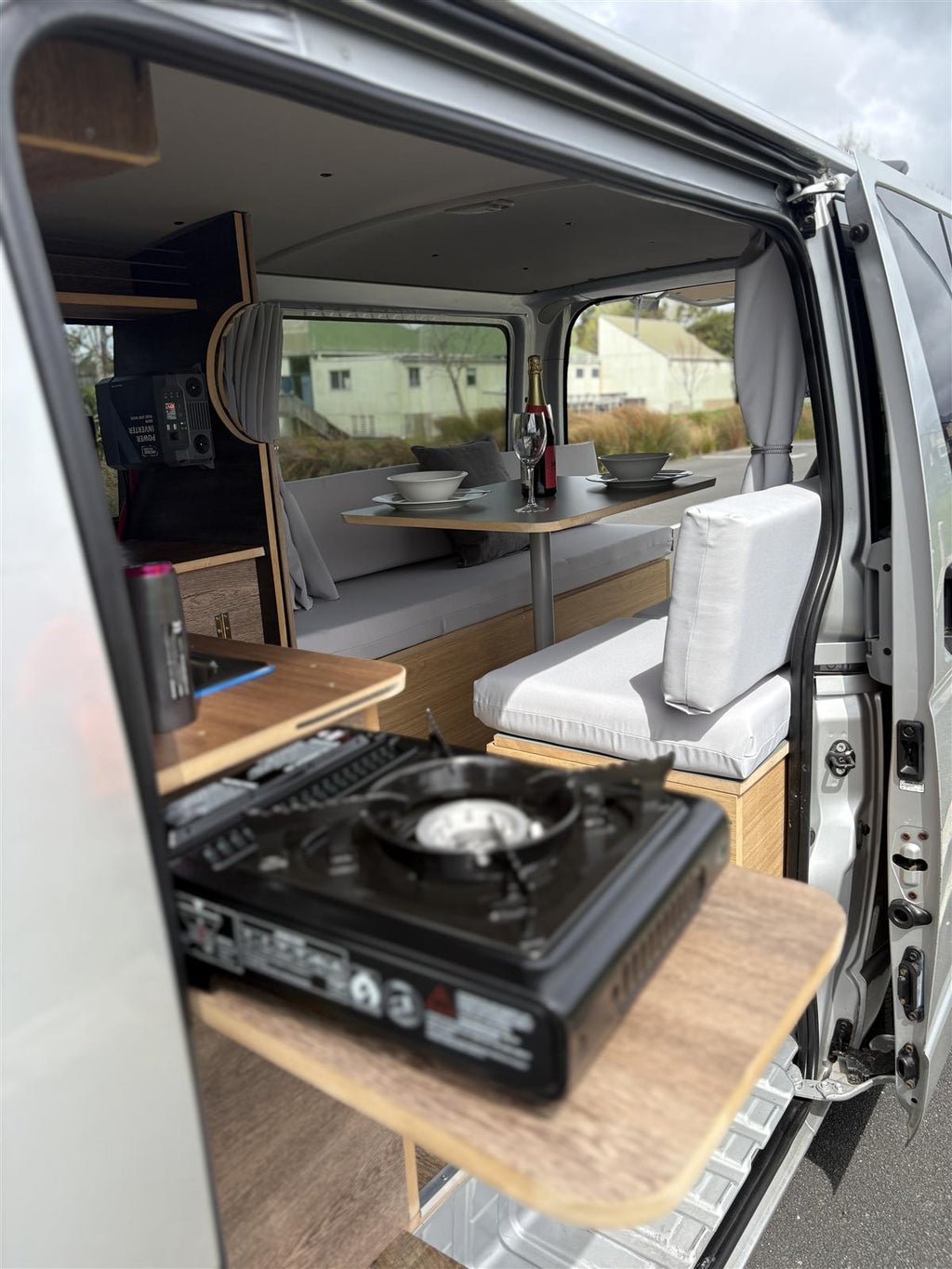 Campervan interior