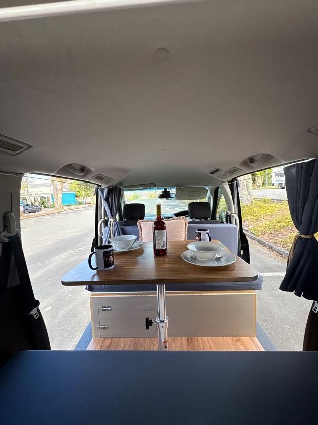 Serena campervan interior