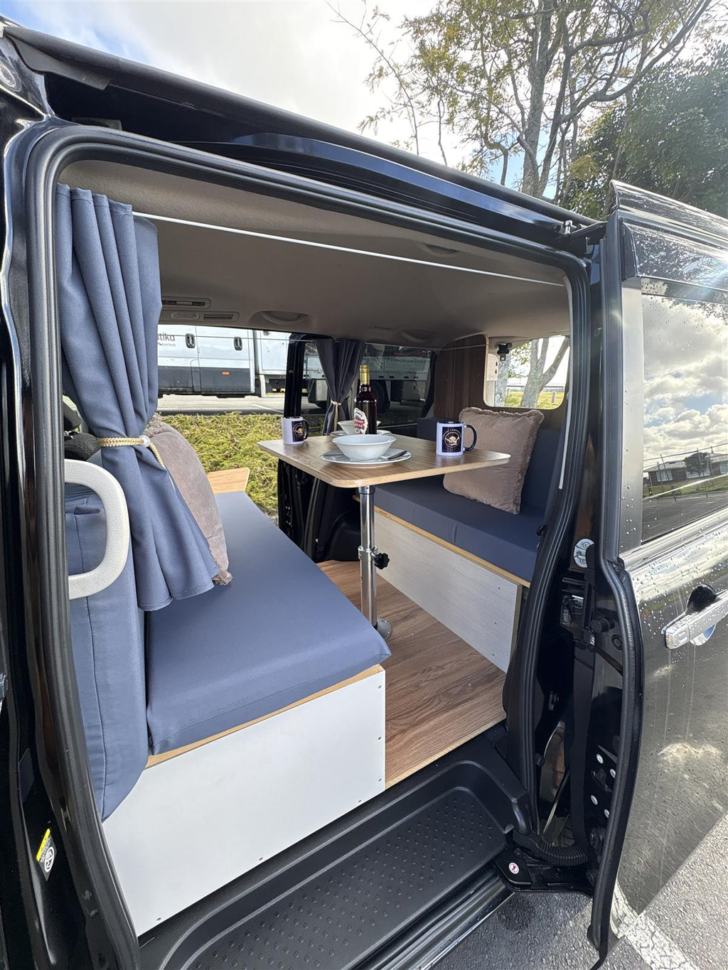 Serena campervan interior