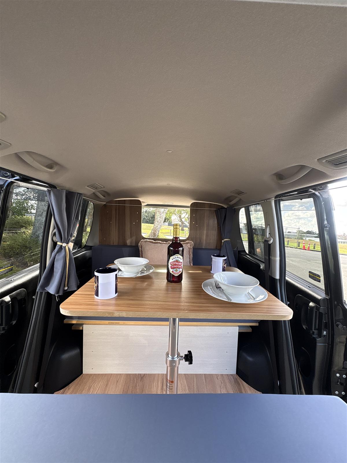 Serena campervan interior
