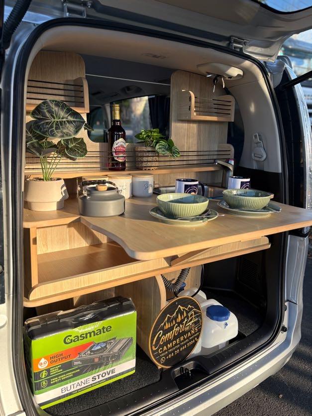 Serena campervan interior