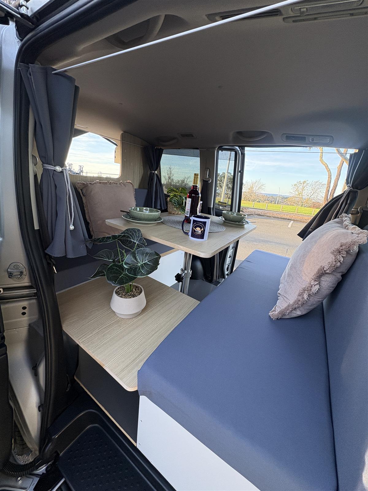 Serena campervan interior