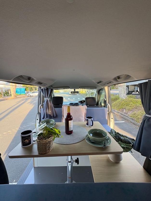 Serena campervan interior