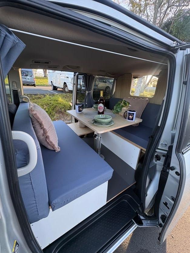 Serena campervan interior